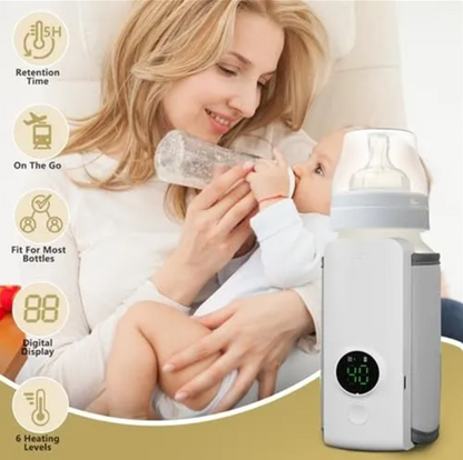 🍼💖 Calentador de Biberones Portátil – ¡La comodidad que tu bebé merece, donde sea! 🌟✨