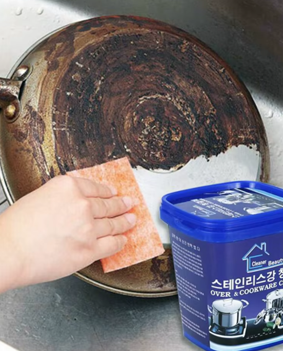 ¡Pasta Mágica! Quita Grasa Profunda De Ollas y Utensilios 🤩