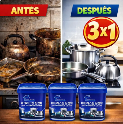 ¡Pasta Mágica! Quita Grasa Profunda De Ollas y Utensilios 🤩