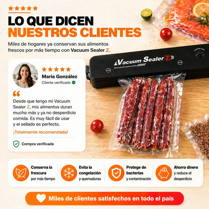 Selladora al Vacío – Conserva tus Alimentos y Ahorra 🤩